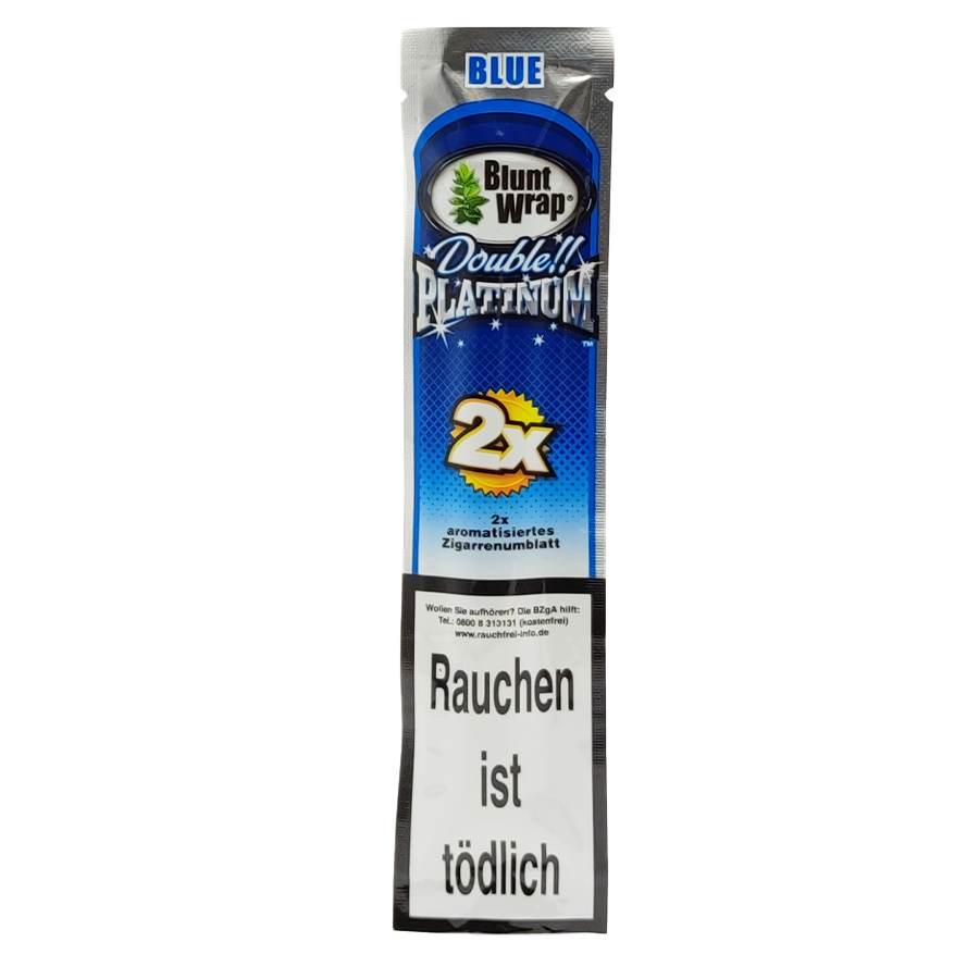 Double Platinum Blunt Wraps - 2er Pack