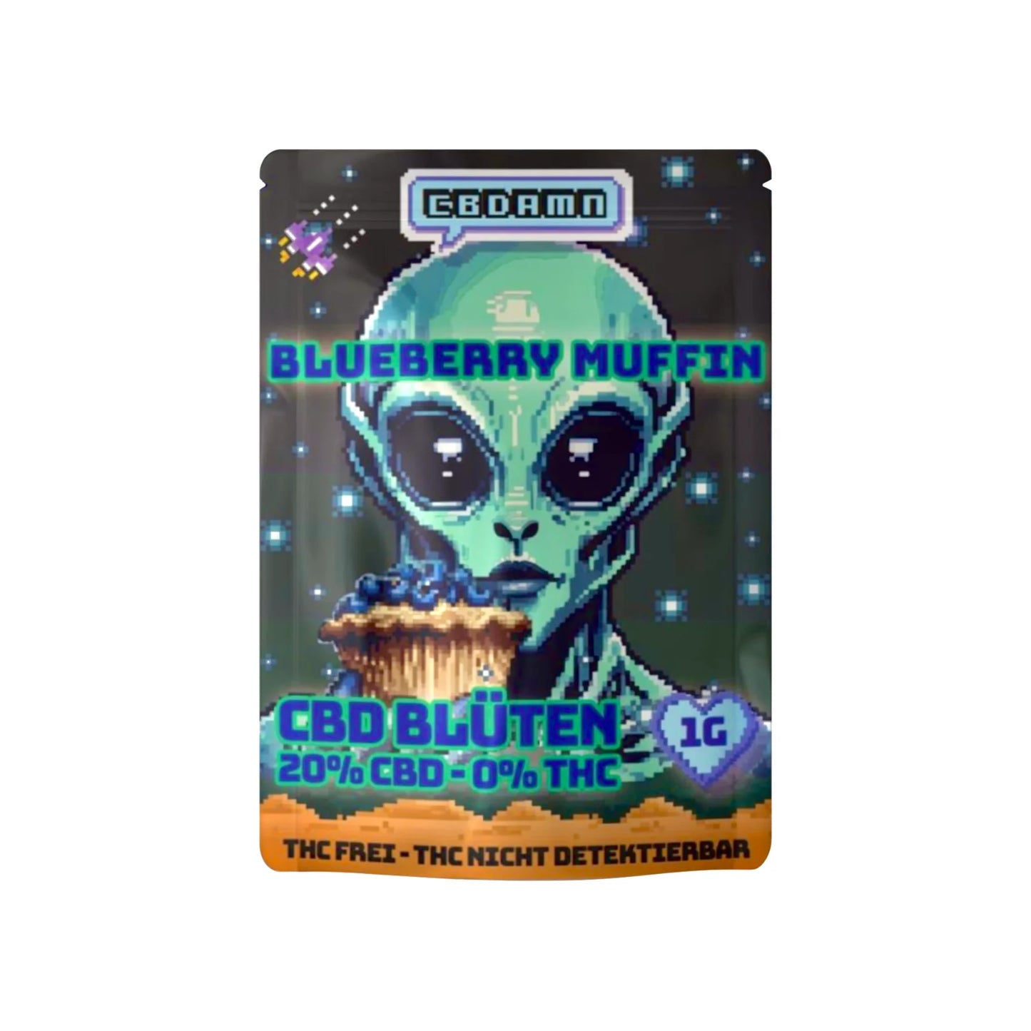 CBDamn – CBD Blüten (1 g Tüte)