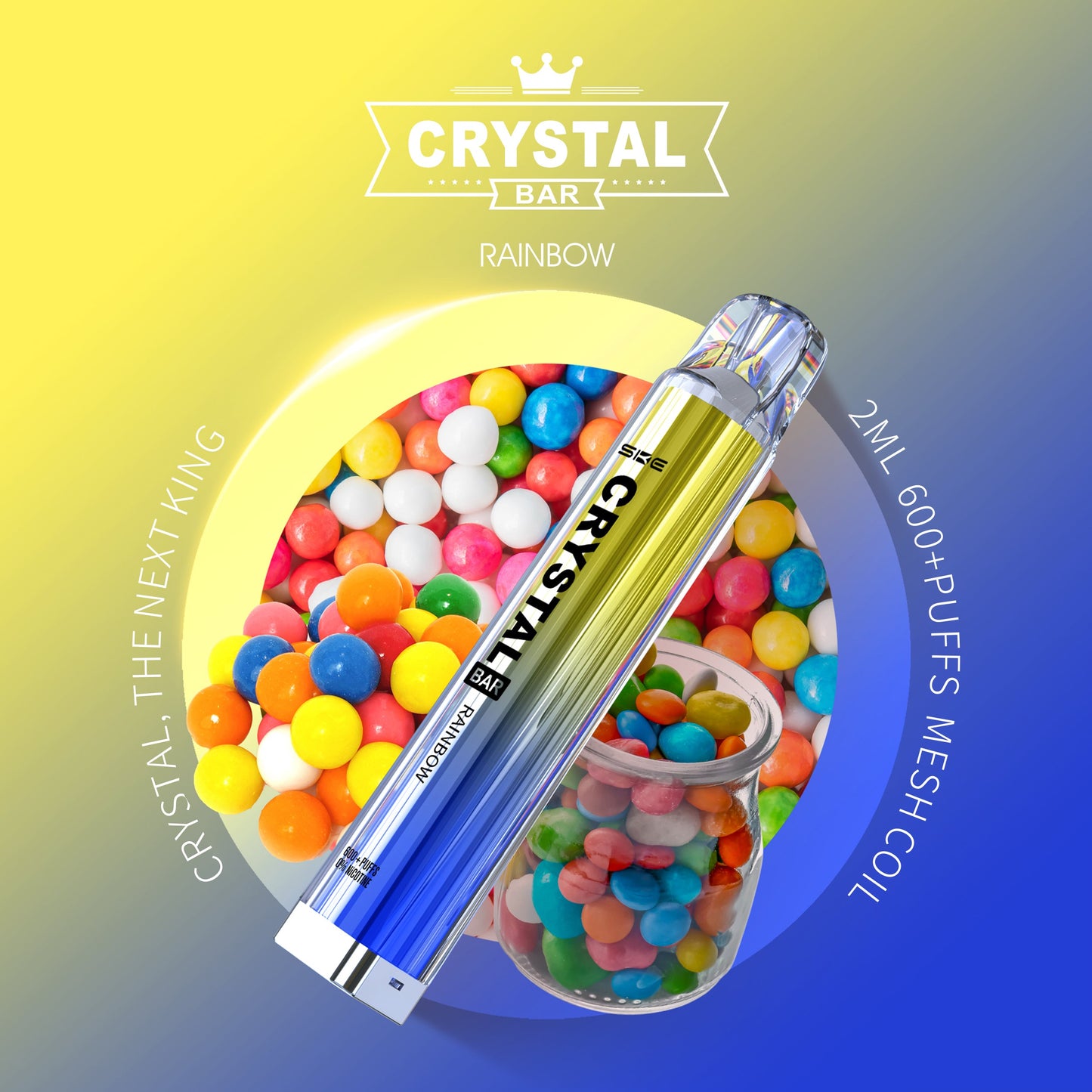 SKE Crystal Bar 600 - 2% Nikotin / 10 Stück