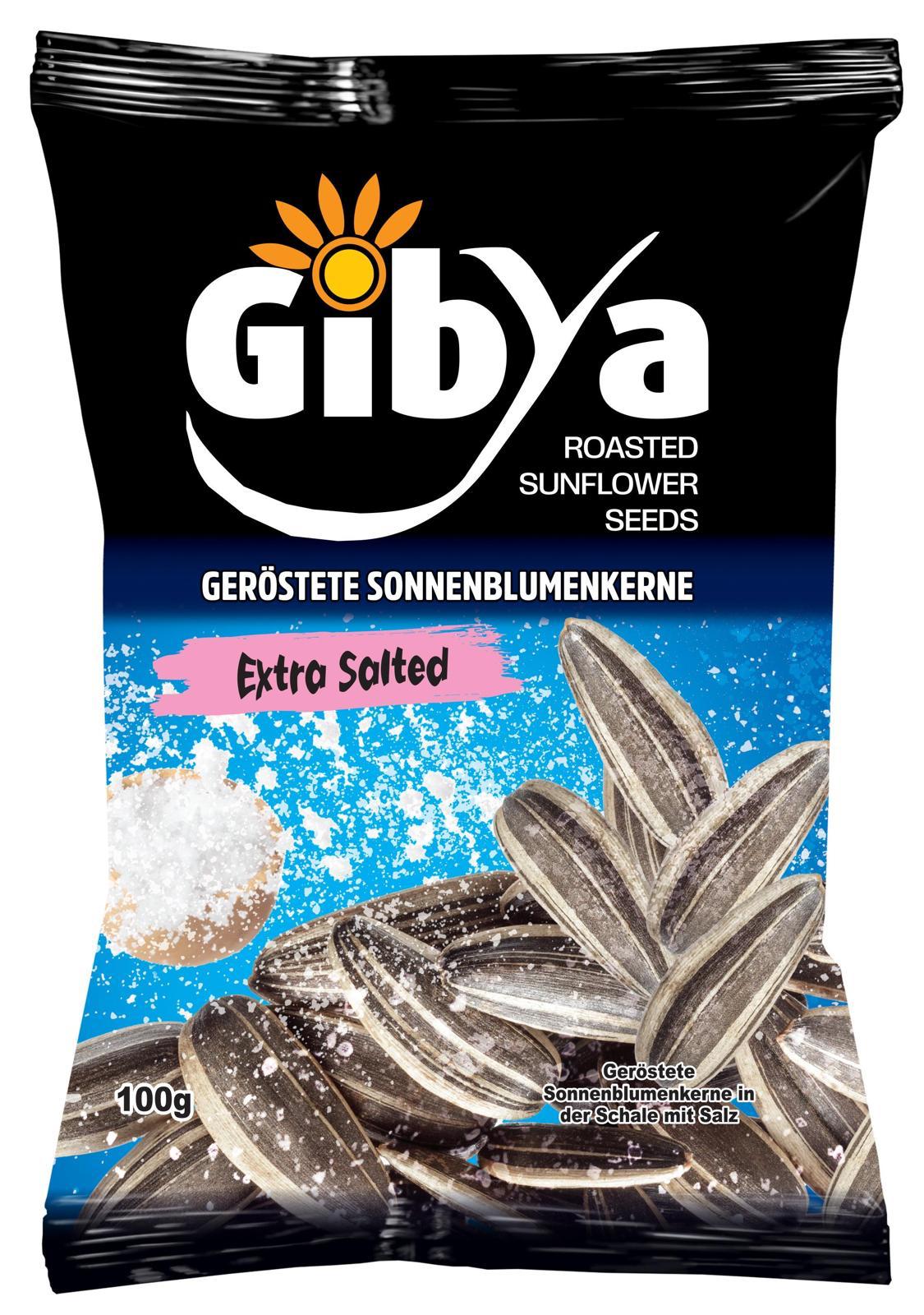 Gibya - Sonnenblumenkerne Extra Salted 100g