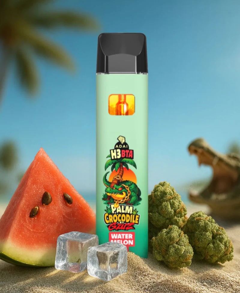 Palm Crocodile H3BTA Vape - Watermelon 1ml