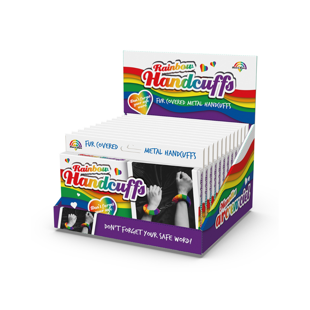 Spencer & Fleetwood - Rainbow Handcuffs (bunte Handschellen)