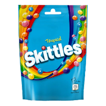Skittles Vegan Chewy Sweets Tropical 136g
