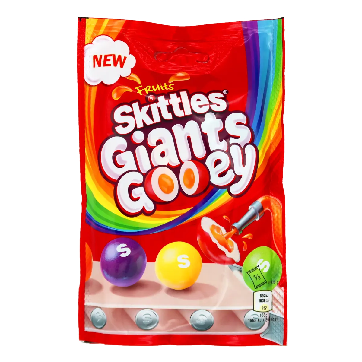Skittles Giants Fruits 3x Bigger 132g