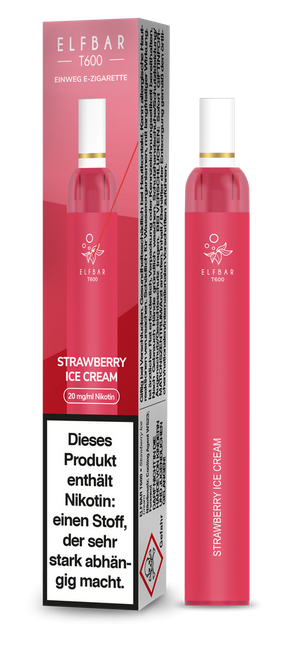 Elfbar T600 - 2% Nikotin mit Filter / 10 Stück