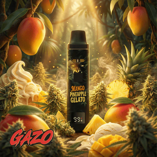 GAZO VAPE – H3BTA Mango Pineapple Gelato – 1ml CRD