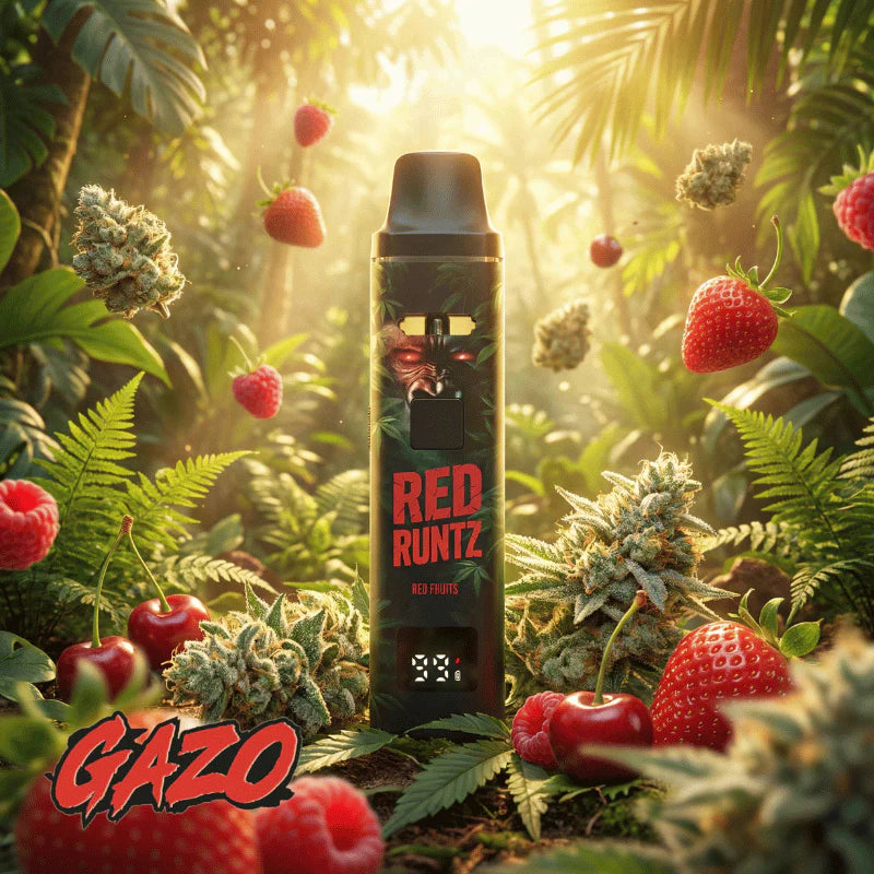 GAZO VAPE – H3BTA Red Runtz – 1ml CRD