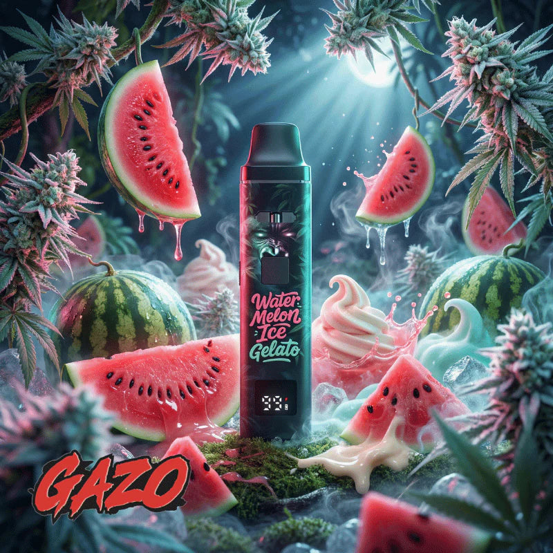 GAZO VAPE – H3BTA Watermelon Ice Gelato – 1ml CRD