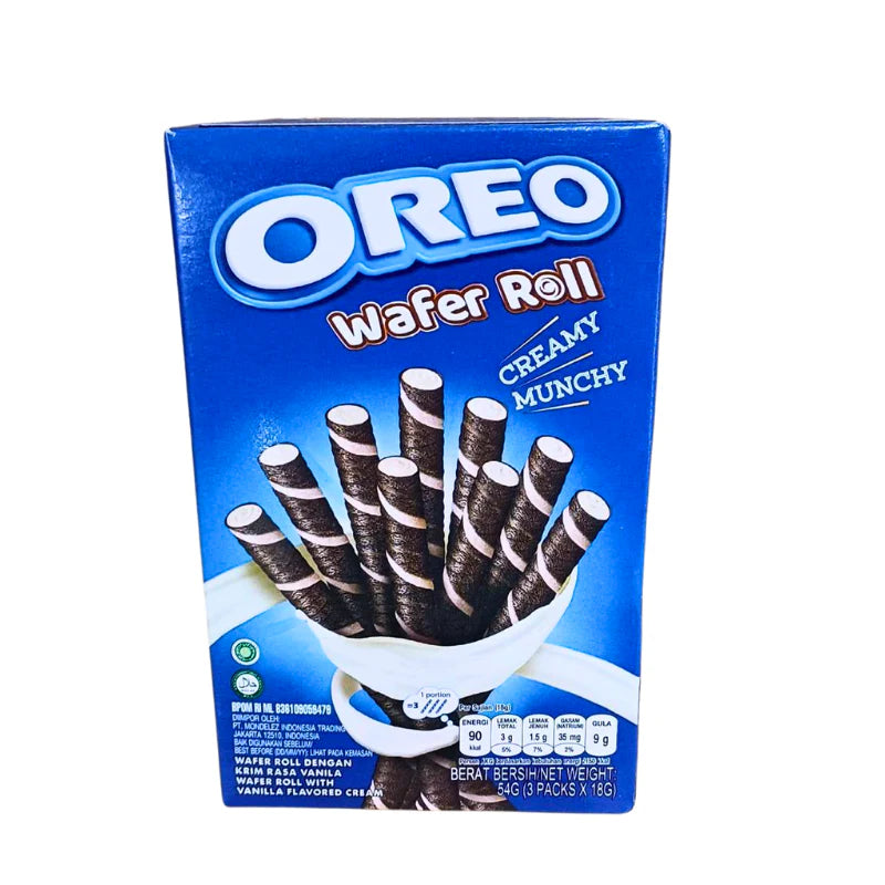 Oreo Wafer Roll Vanilla 54 g