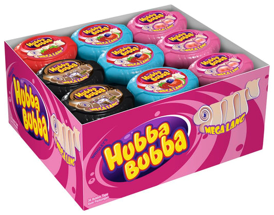 Hubba Bubba MEGA LANG 56g | 4 Geschmäcker