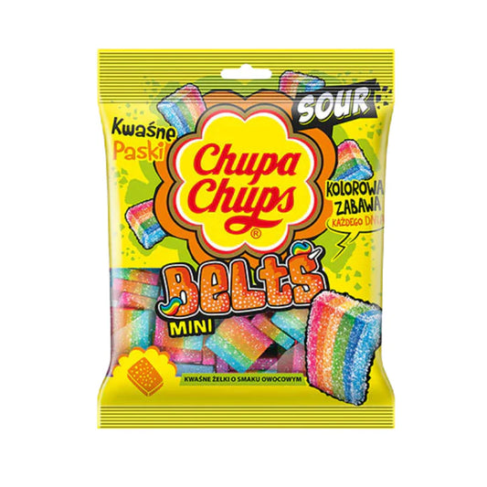 Chupa Chups - Mini Sour Belts 55 g
