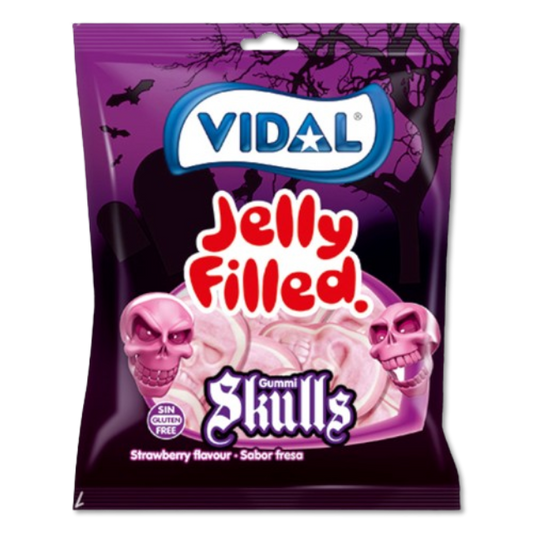 Vidal - Jelly Filled Skulls 90g