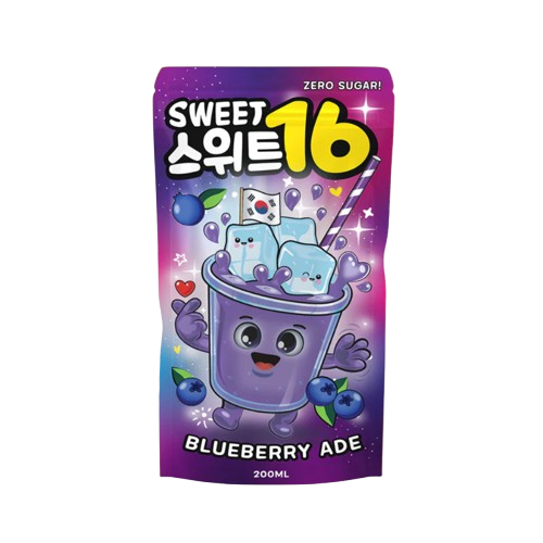 Sweet16 - Blueberry Ade (Zero Sugar) 200ml