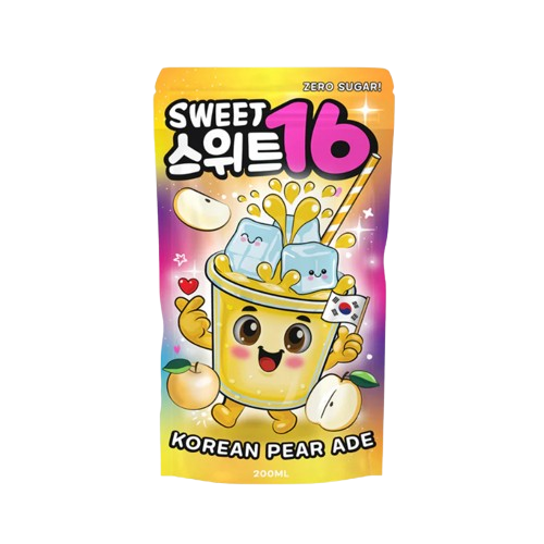 Sweet16 - Korean Pear Ade (Zero Sugar) 200ml