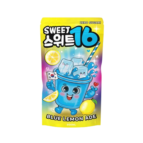 Sweet16 - Blue Lemon Ade (Zero Sugar) 200ml