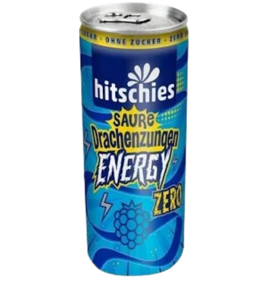 Hitschies Saure Drachenzungen Energy Zero 250 ml
