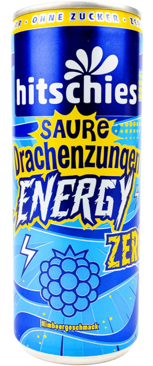 Hitschies Saure Drachenzungen Energy Zero 250 ml
