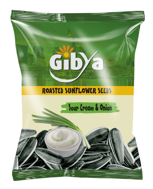 Gibya - Sonnenblumenkerne Sour Cream & Onion 100g