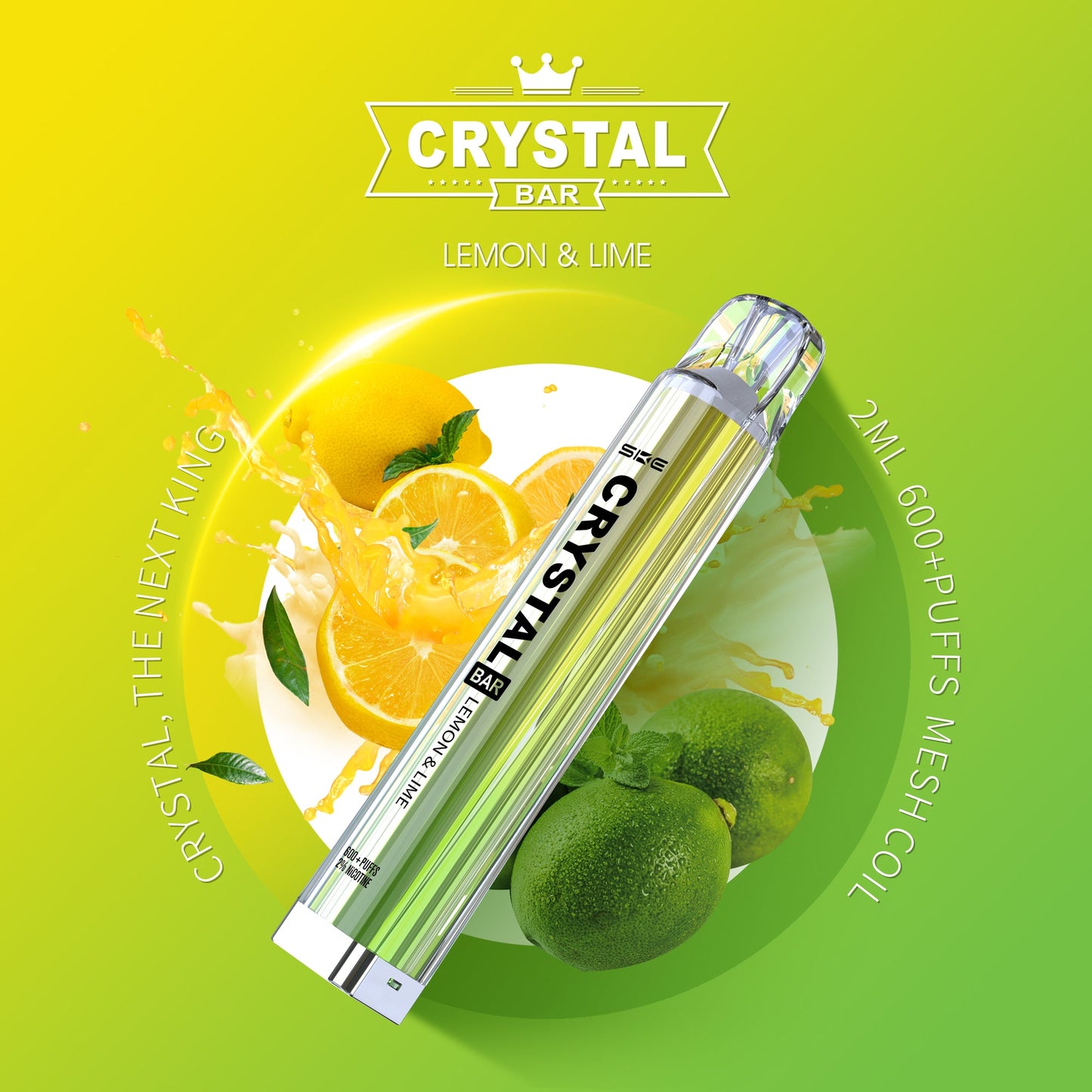 SKE Crystal Bar 600 - 2% Nikotin / 10 Stück