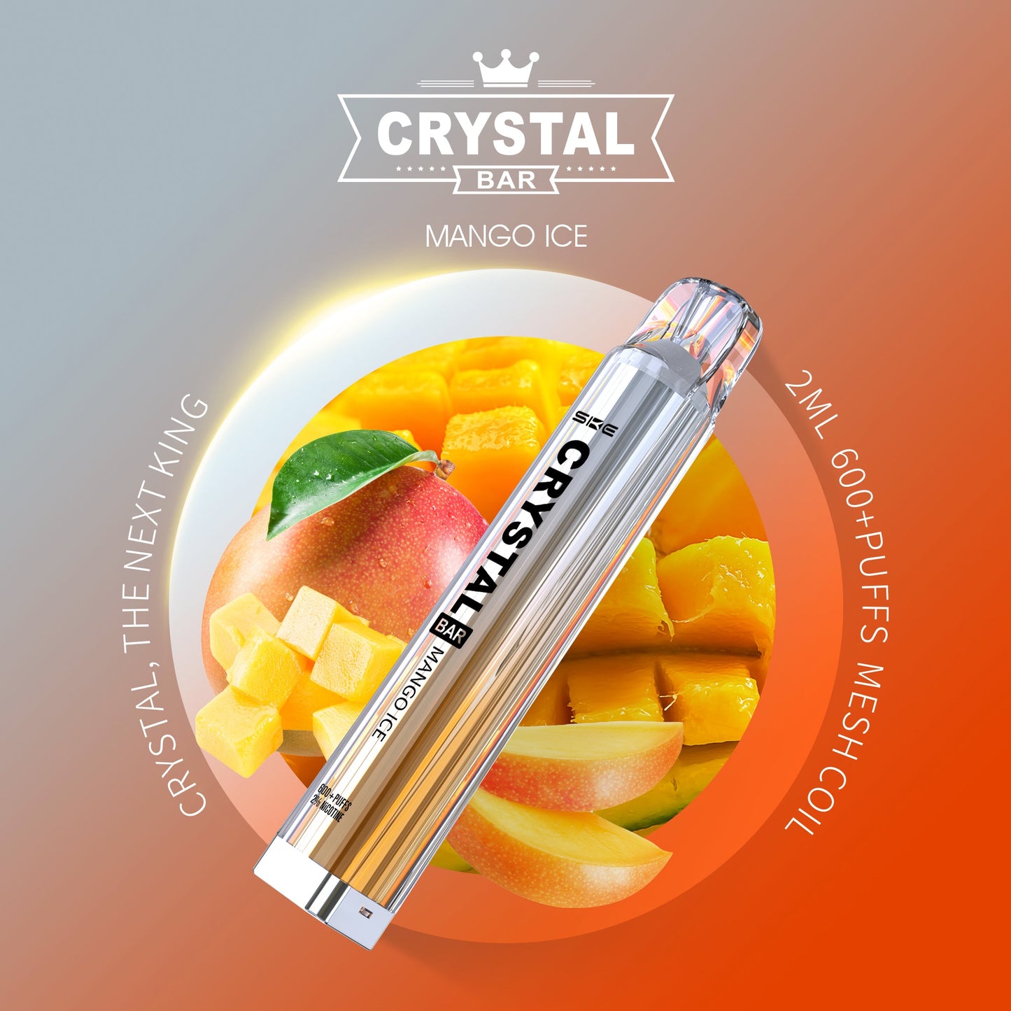 SKE Crystal Bar 600 - 2% Nikotin / 10 Stück