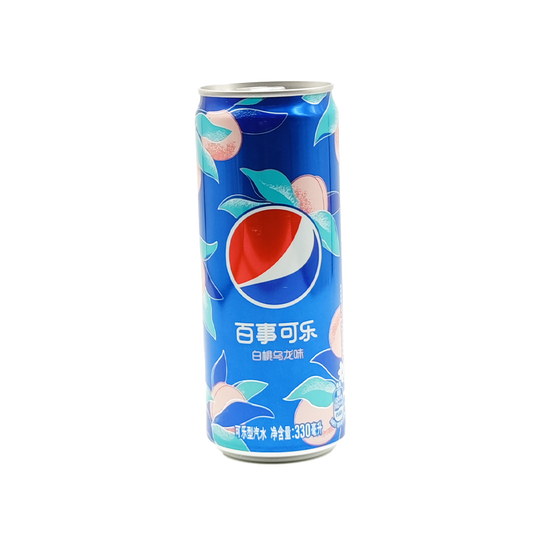 Pepsi - White Peach Asia 12x330ml (inkl. Pfand)