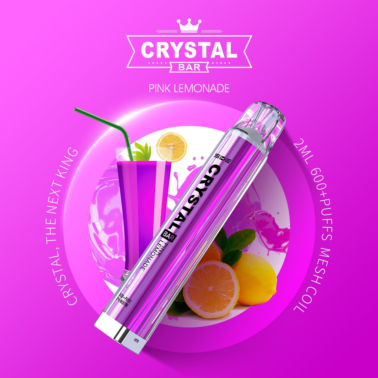 SKE Crystal Bar 600 - 2% Nikotin / 10 Stück
