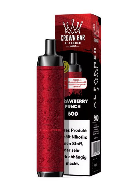 Al Fakher Crown Bar 600 - 2% Nikotin / 10 Stück