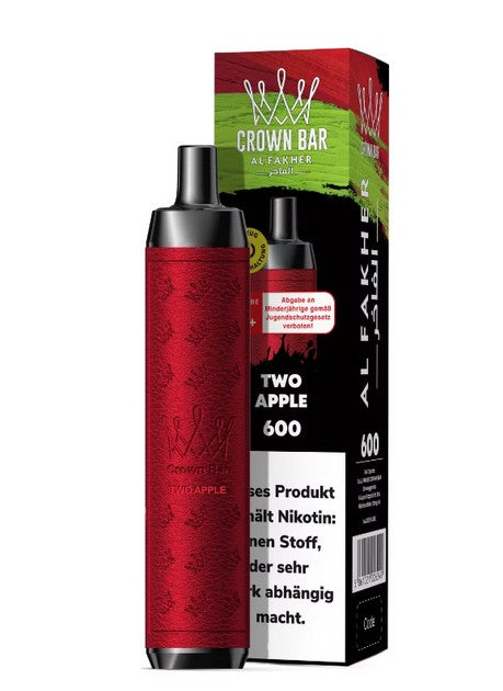 Al Fakher Crown Bar 600 - 2% Nikotin / 10 Stück