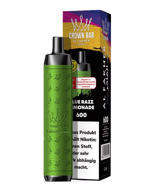 Al Fakher Crown Bar 600 - 2% Nikotin / 10 Stück