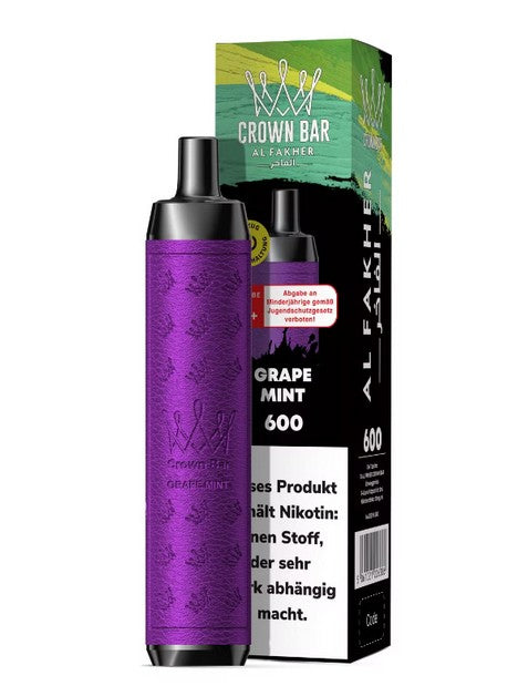 Al Fakher Crown Bar 600 - 2% Nikotin / 10 Stück