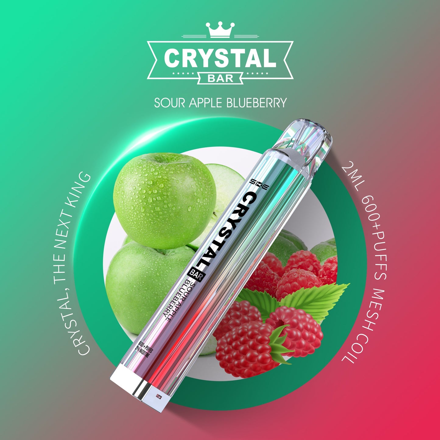 SKE Crystal Bar 600 - 2% Nikotin / 10 Stück