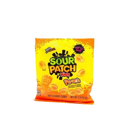 Sour Patch Kids - Peach 101g  MHD: 19.07.2024