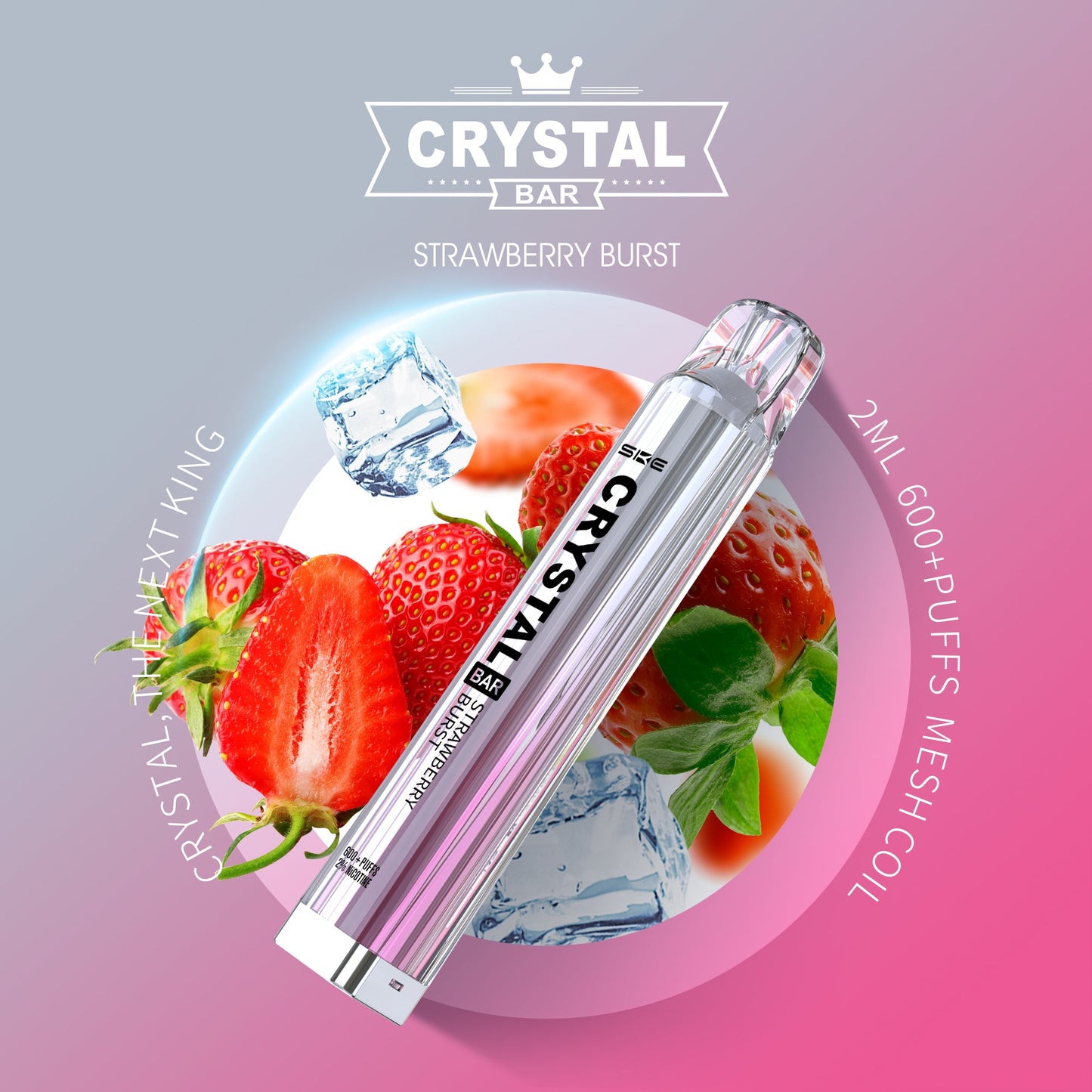 SKE Crystal Bar 600 - 2% Nikotin / 10 Stück
