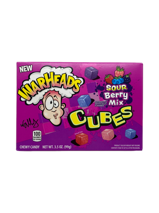 Warheads Cubes - Sour Berry Mix 99 g