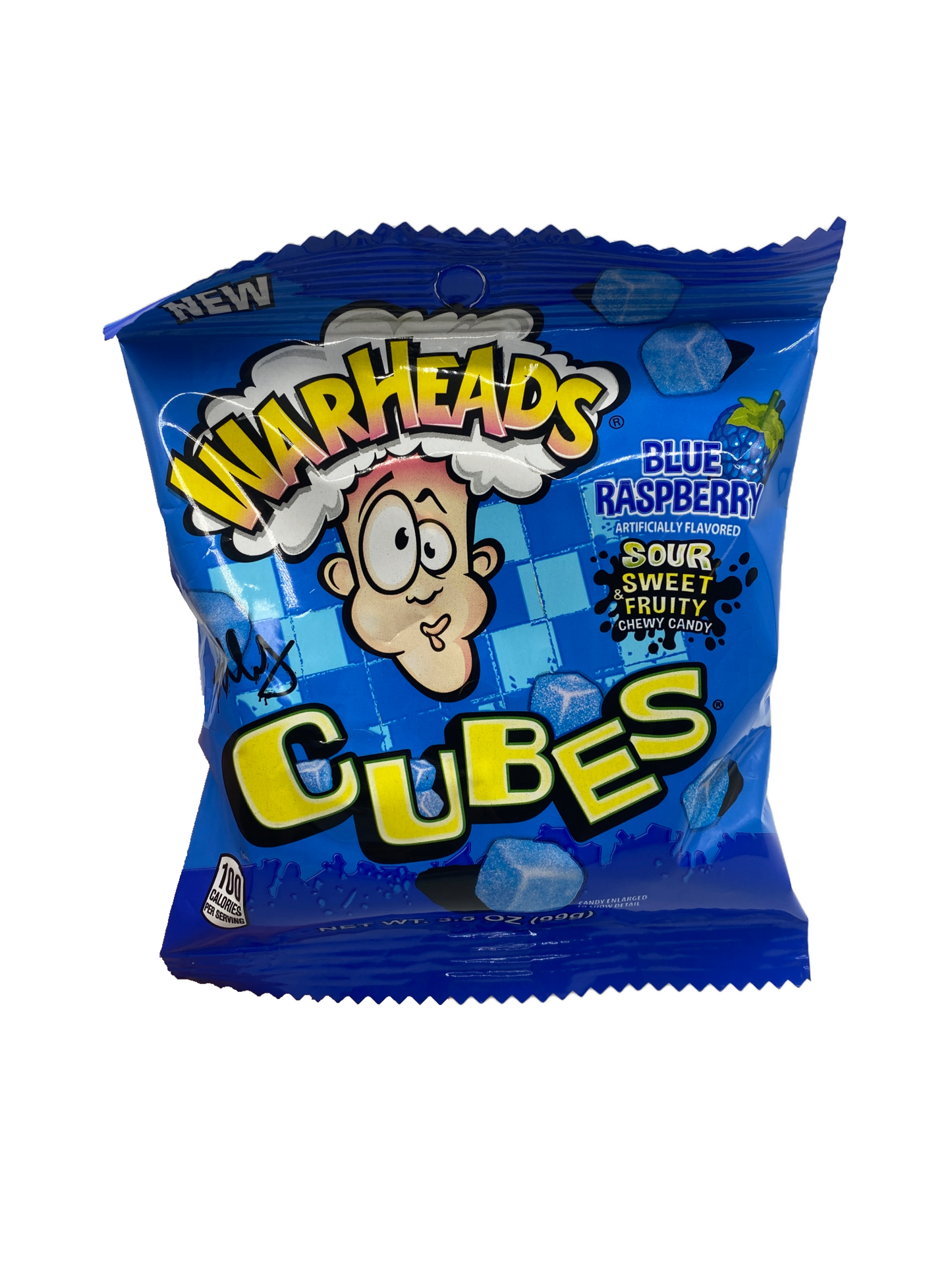 Warheads - Cubes Blue Raspberry 99 g