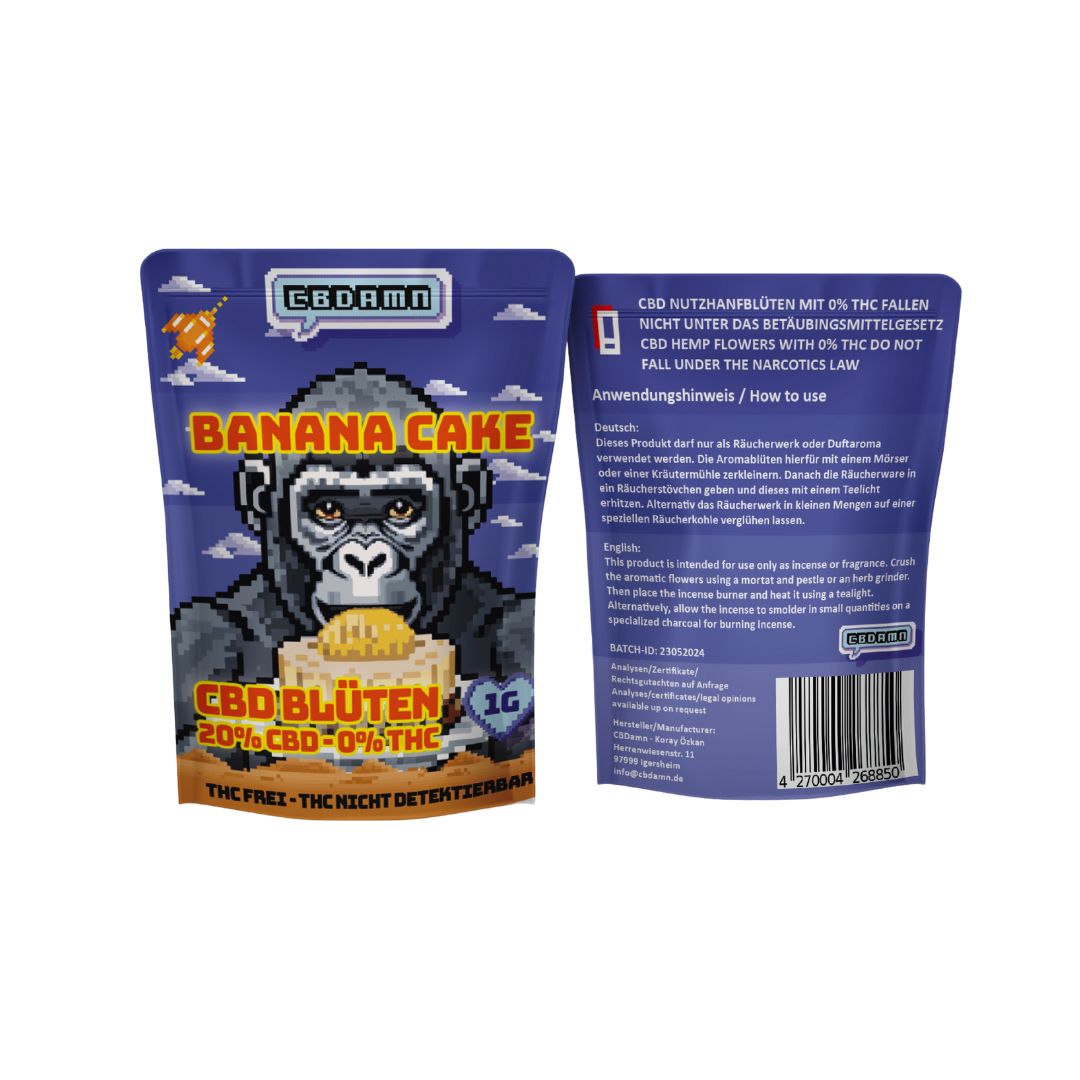 CBDamn – CBD Blüten (1 g Tüte)