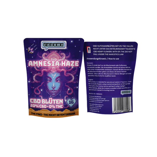 CBDamn – CBD Blüten (1 g Tüte)