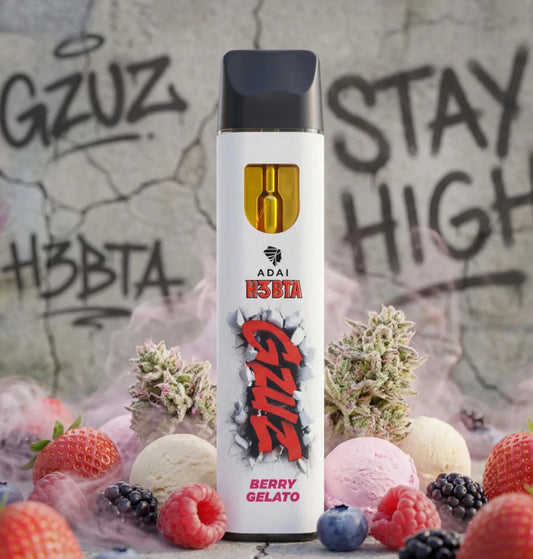 Gzuz H3 Superior Blend Vape - Berry Gelato 1ml