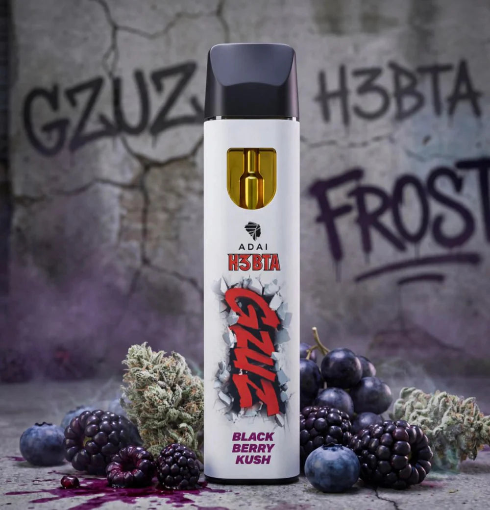 Gzuz H3 Superior Blend Vape - Blackberry Kush 1ml