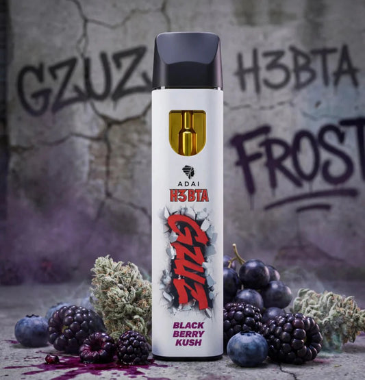 Gzuz H3 Superior Blend Vape - Blackberry Kush 1ml