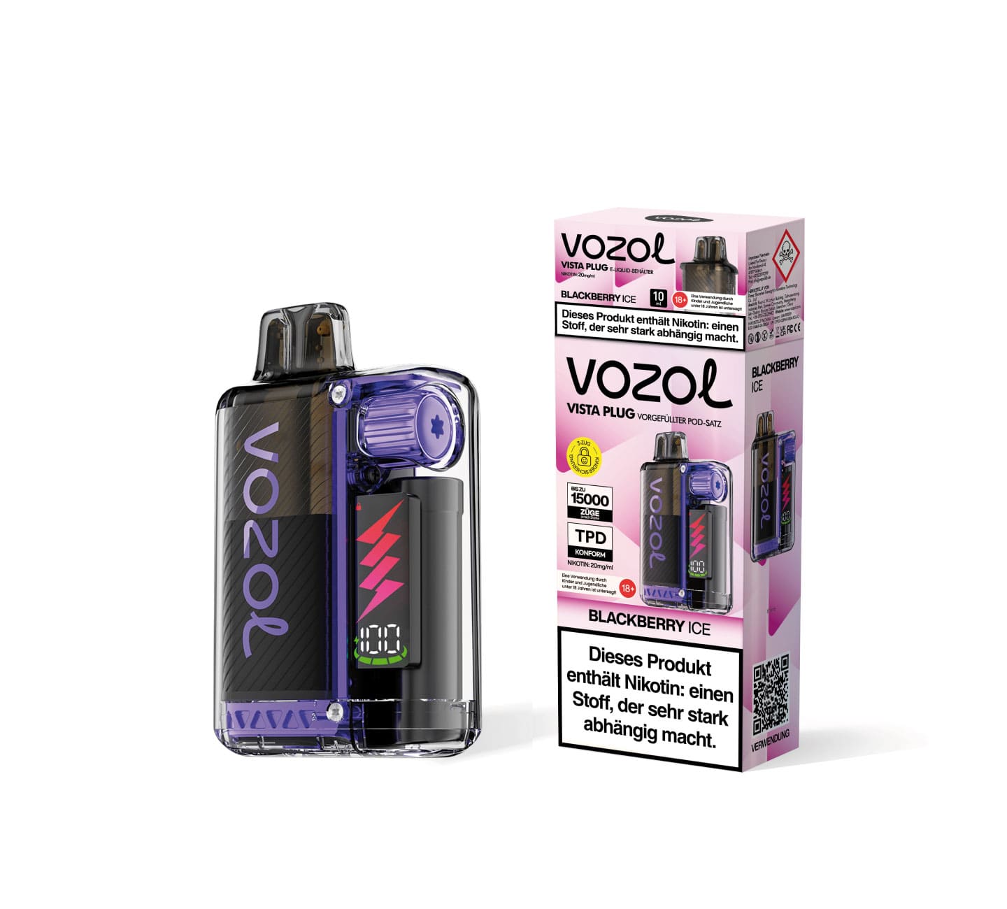 5x Vozol Vista Plug Starterkit - 20mg Nikotin
