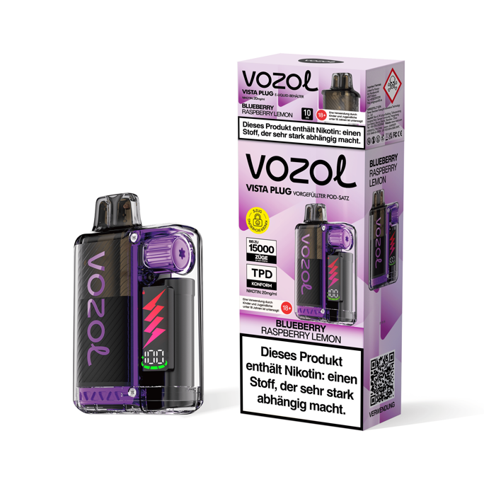 5x Vozol Vista Plug Starterkit - 20mg Nikotin
