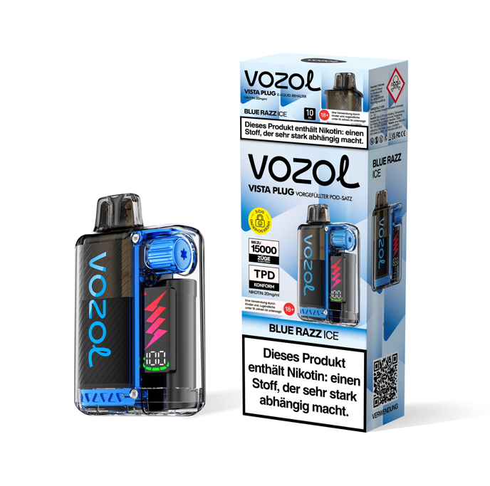 5x Vozol Vista Plug Starterkit - 20mg Nikotin