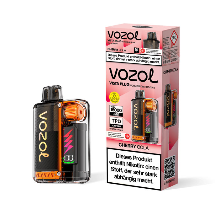 5x Vozol Vista Plug Starterkit - 20mg Nikotin