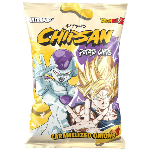 Chipsan Kartoffelchips Caramelized Onions Dragon Ball Z 110g