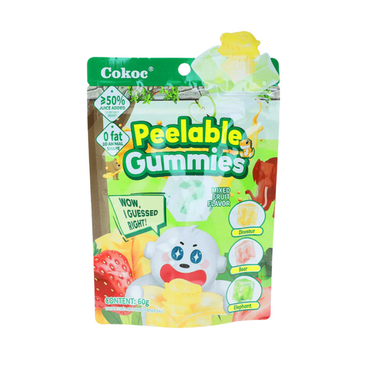 Cokoc - Peelable Gummies Mixed Fruit 60 g