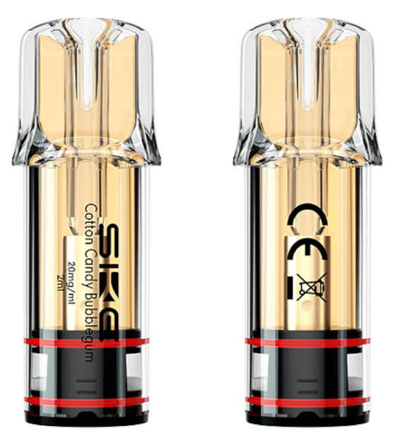SKE Crystal Bar Plus (2Stück pro Packung) - Mehrweg Pod System - 2% Nikotin / 10 Stück