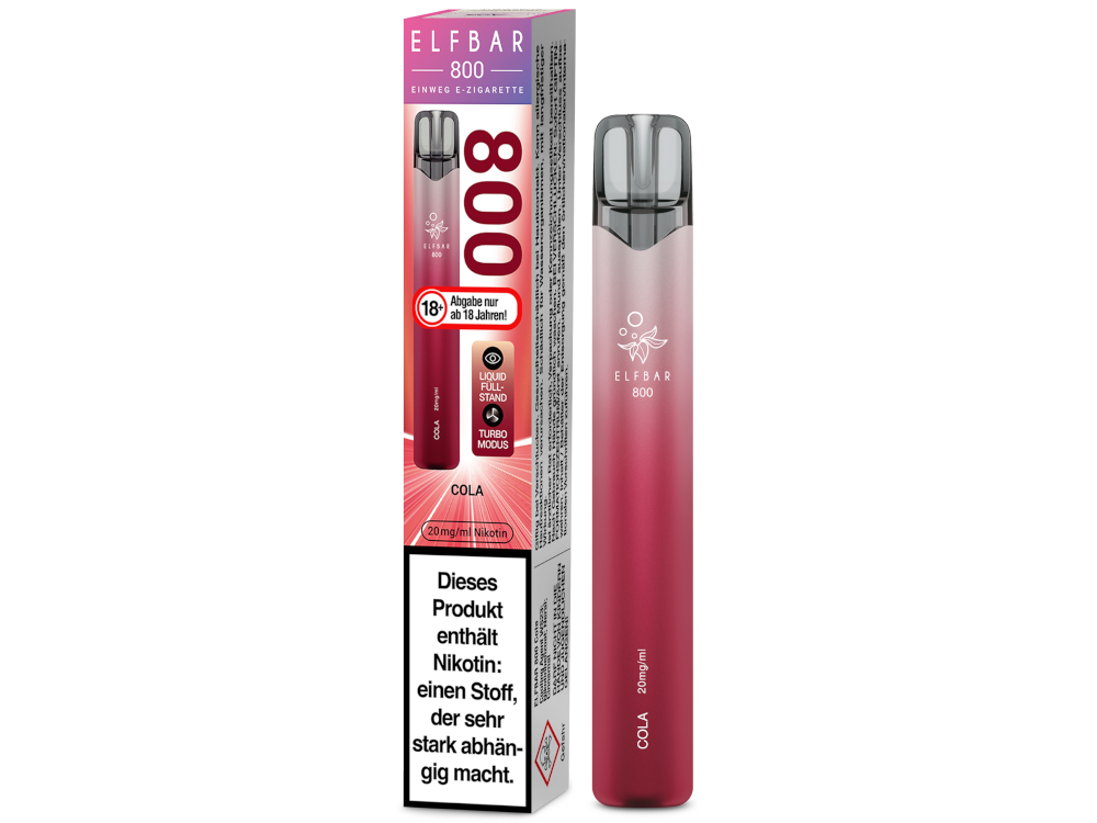 Elfbar800 - 2% Nikotin / 10 Stück