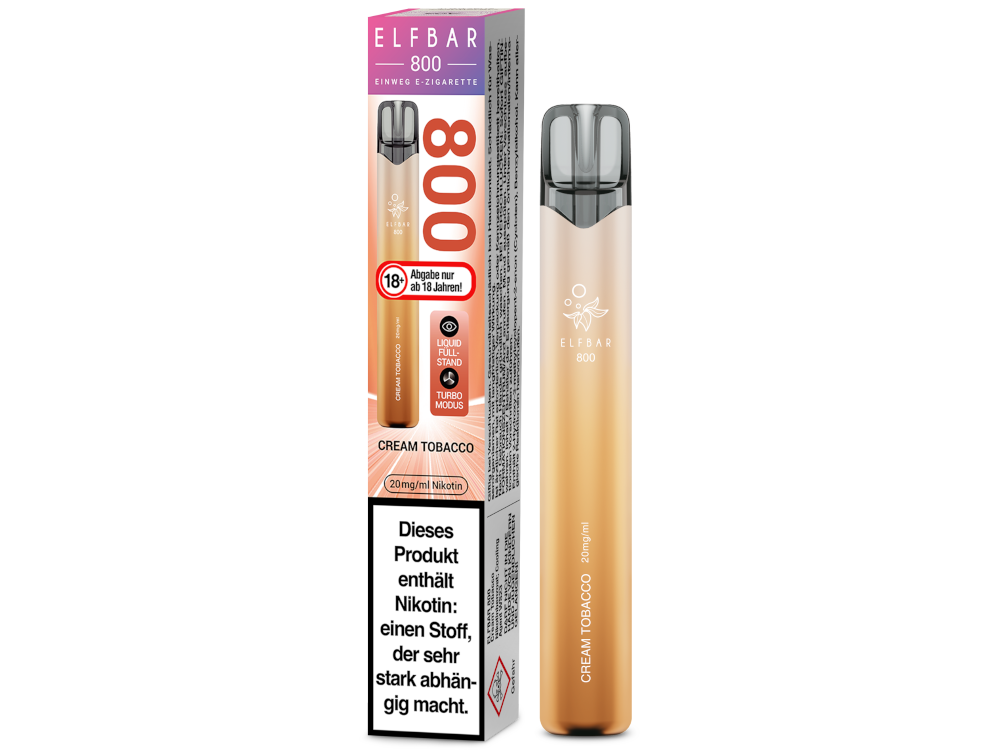 Elfbar800 - 2% Nikotin / 10 Stück