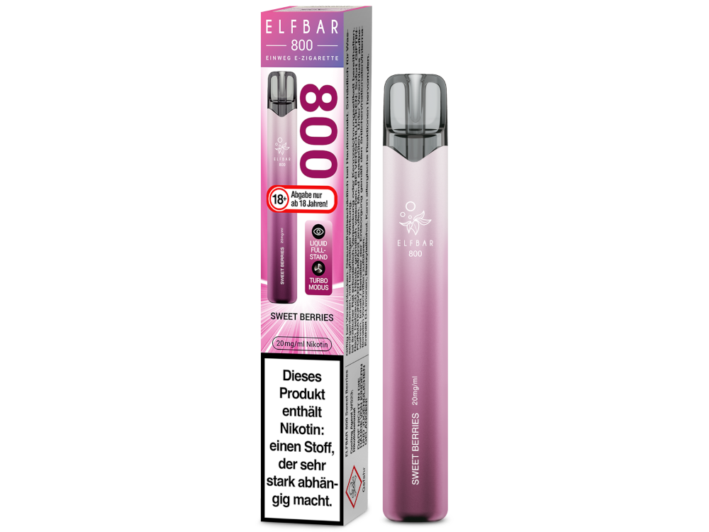 Elfbar800 - 2% Nikotin / 10 Stück
